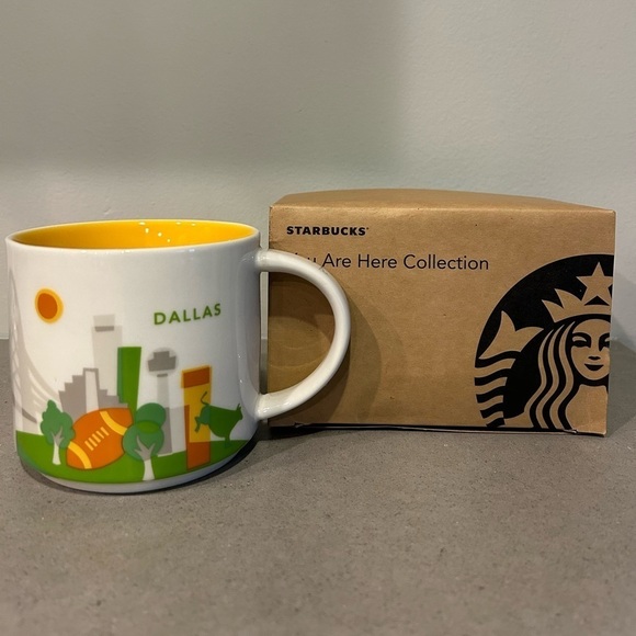 Starbucks You Are Here Mug Dallas New With Box - Picture 3 of 3